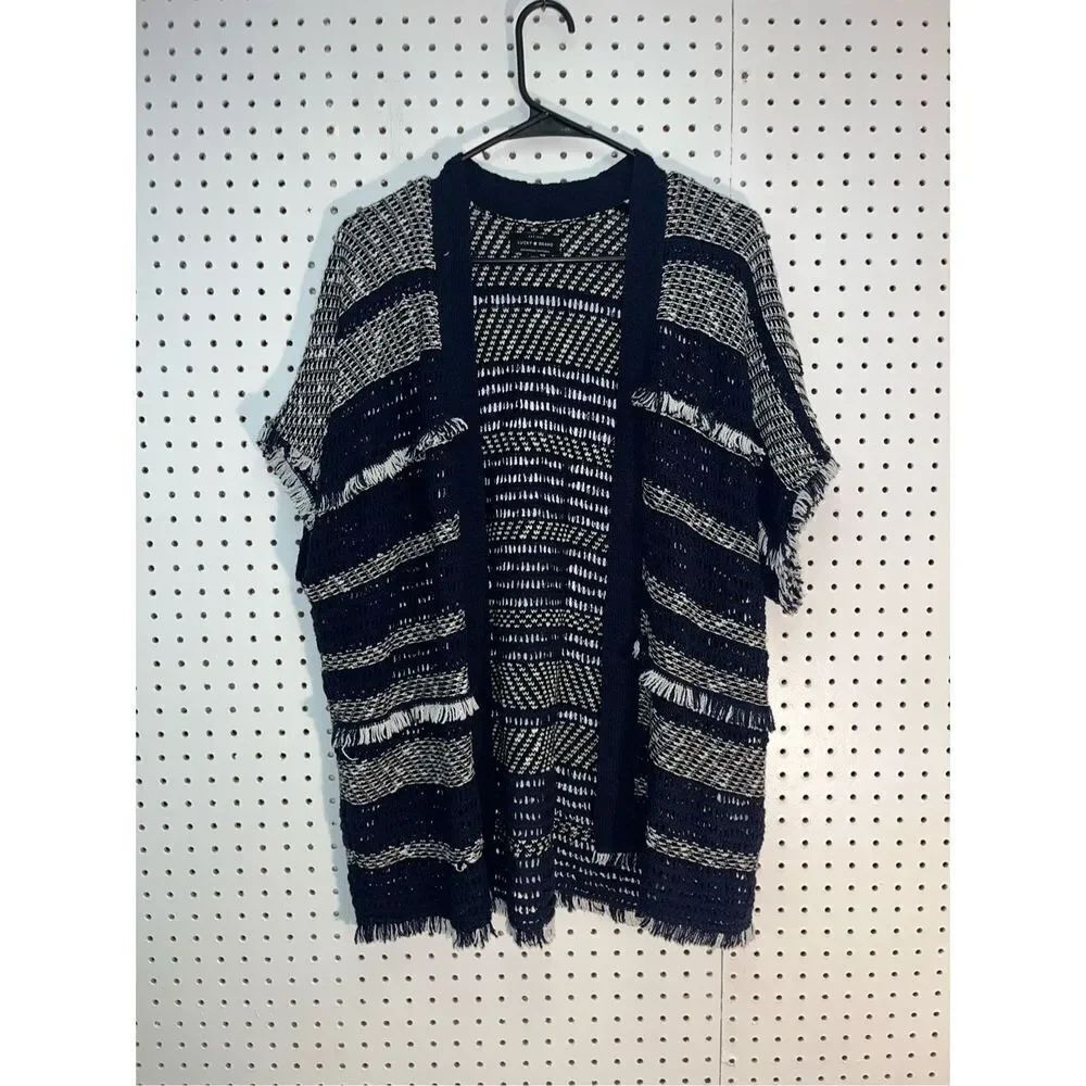 Lucky Brand knitted poncho sweater